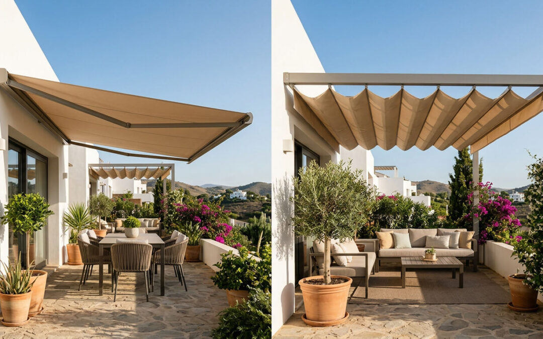 toldo plano y palillero